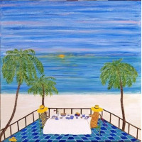 Breakfast on the Balcony by Irene Tyack